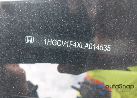 2020 Honda Accord Ex from USA, damaged, VIN 1HGCV1F4XLA014535